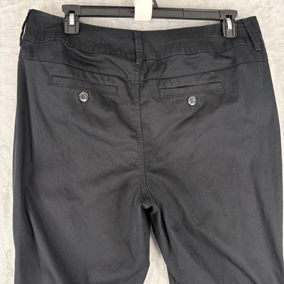 Lane Bryant Dress Casual Pants Straight Leg Black Stretch Womens Size 16 Average - Picture 10 of 12